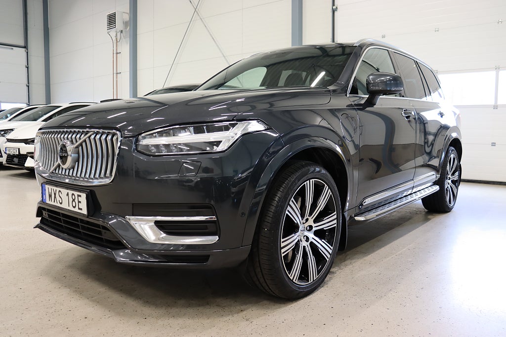 Volvo XC90 7-Sits Recharge T8 AWD Inscription HuD 360° B&W 392hk