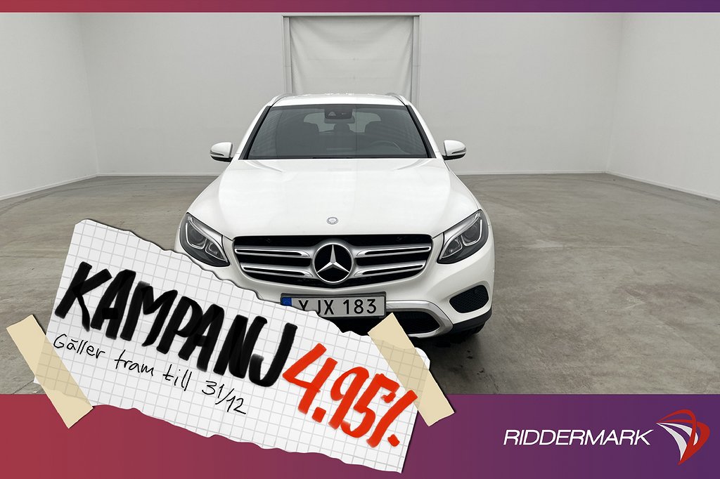 Mercedes-Benz GLC 220 d 4MATIC 170hk P-Värmare 4,95% Ränta