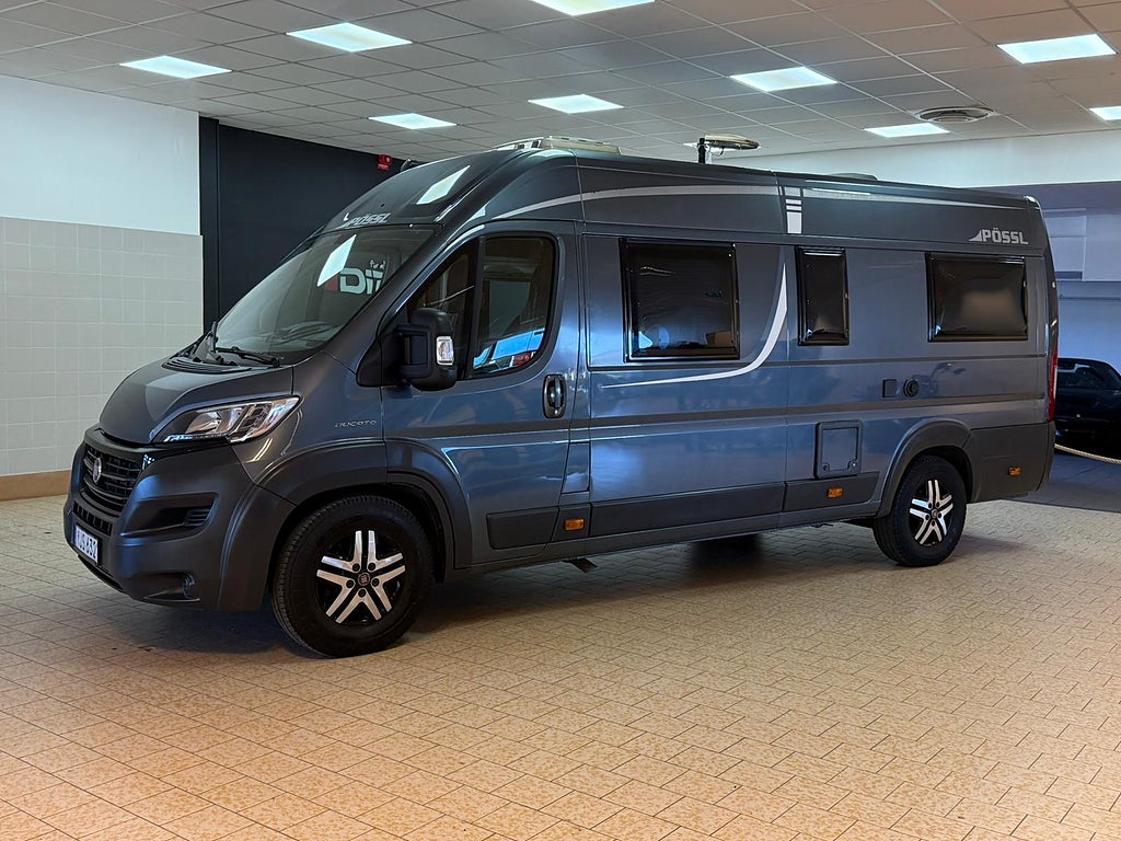 Pössl Campervan Fiat 2,3 (177hk) 4270 mil Multijet Hcp Baklyft 