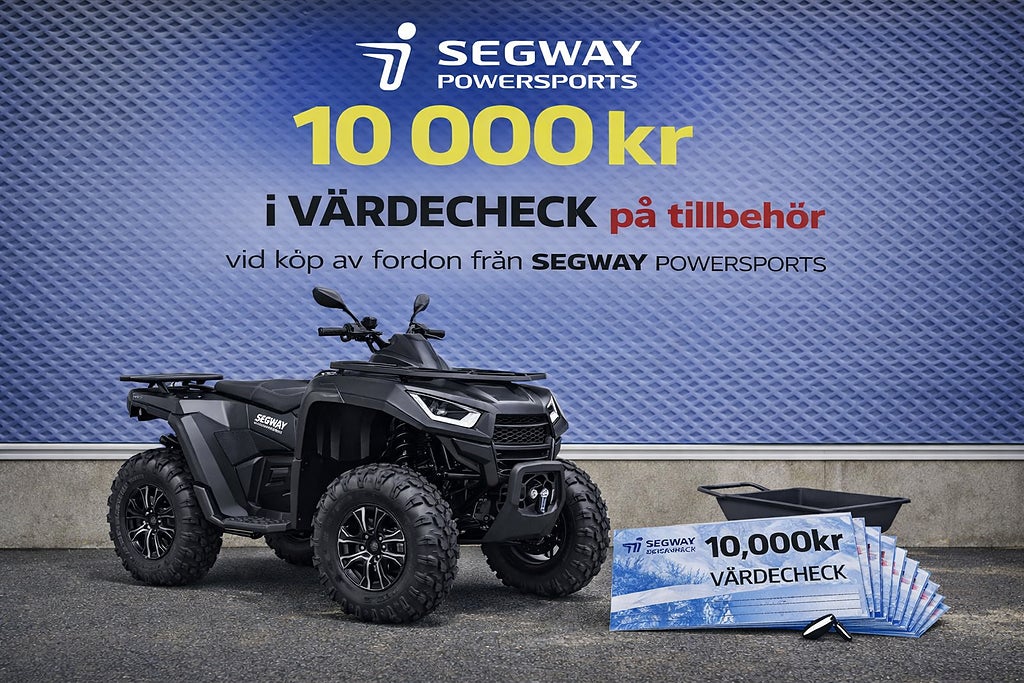 Segway Snarler AT6 S EPS T3b Black Edition KAMPANJ & 5.99% ränta