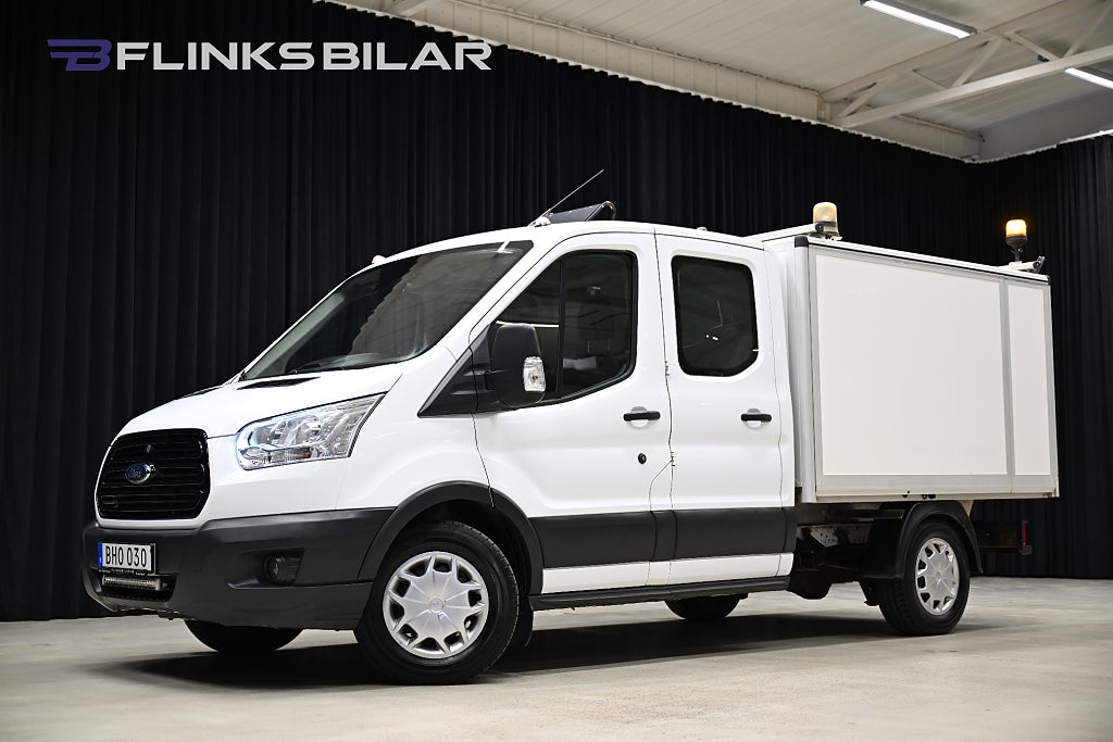 Ford transit 350 AWD Kåpa|Servicebil|Inredd|NyKamrem|EnÄgare|SeUTR!
