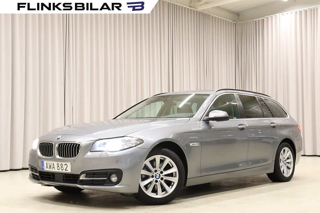 BMW 520 d 190HK Automat|Drag|FjärrstyrdVärmare|GPS|SeUtr!