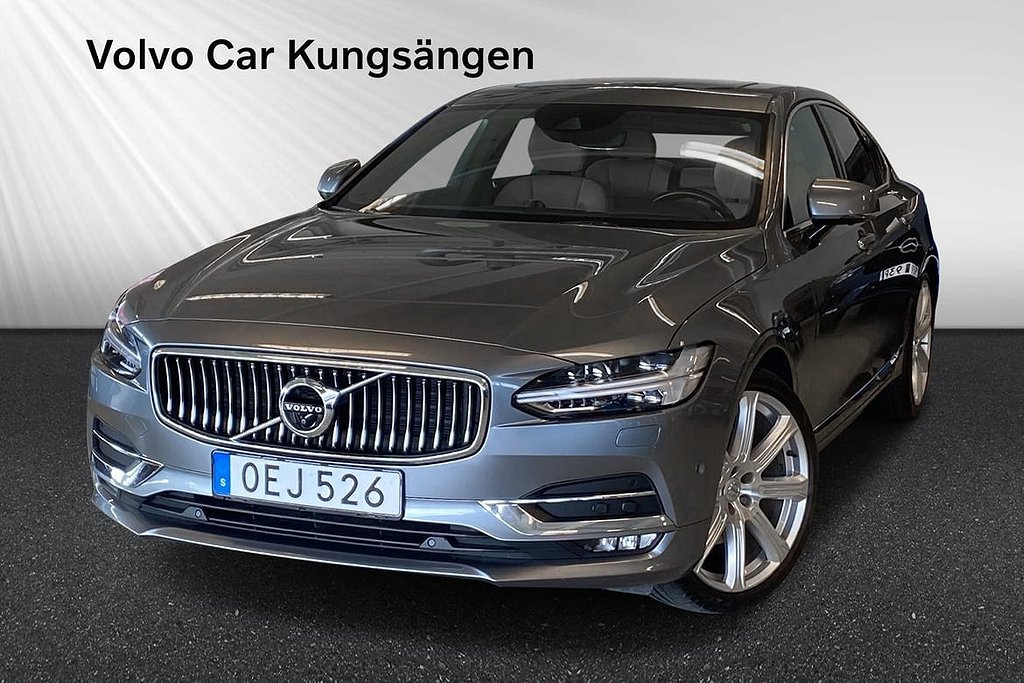 Volvo S90 D5 AWD Inscription Taklucka Drag Läder Keyless