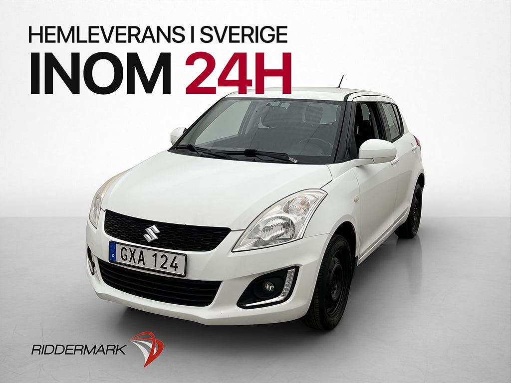 Suzuki Swift 4x4 2-Brukare M&K-Värmare Farthållare
