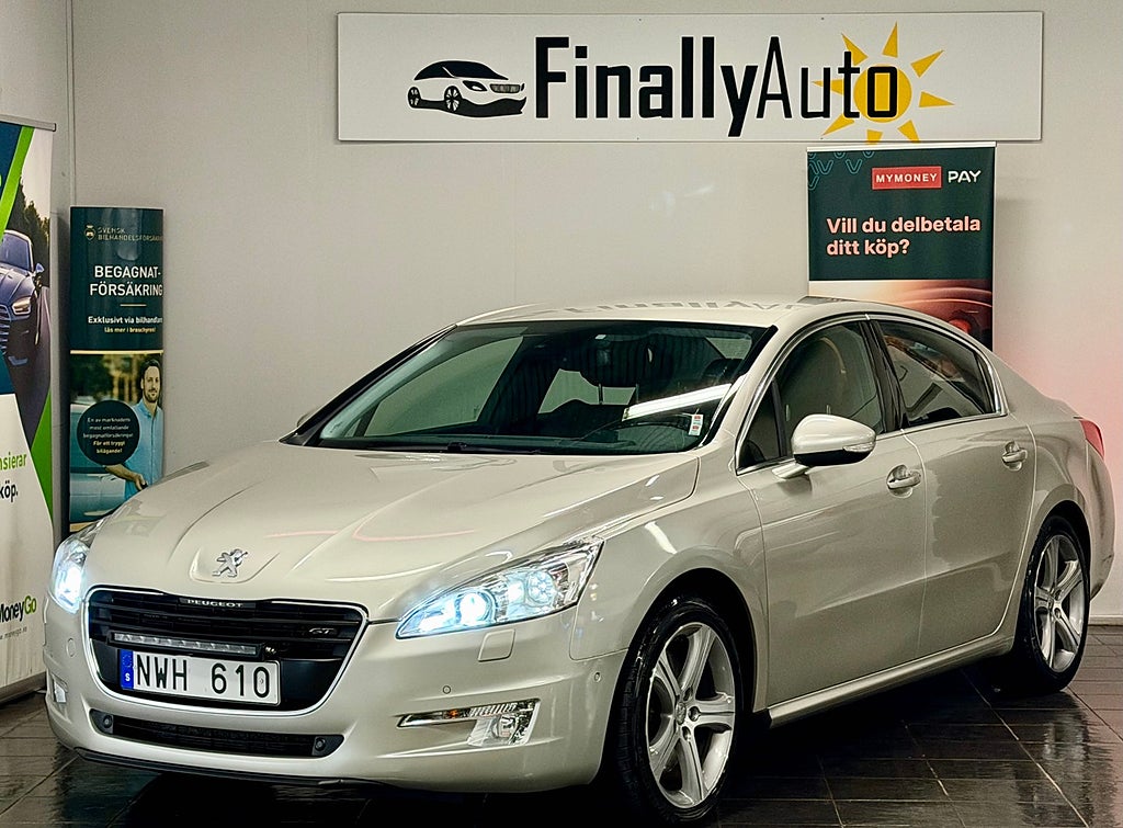 Peugeot 508 2.2 HDi 204HK GT. 1-Ägare / Ny-Kamrem / GPS / Dragkrok