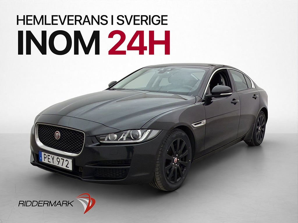 Jaguar XE 20d 180hk Värmare Navi Sensorer Svensksåld