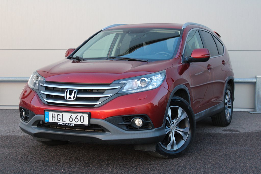 Honda CR-V 2.2 i-DTEC 4WD Executive Drag Läder/Alc 2 Ägare