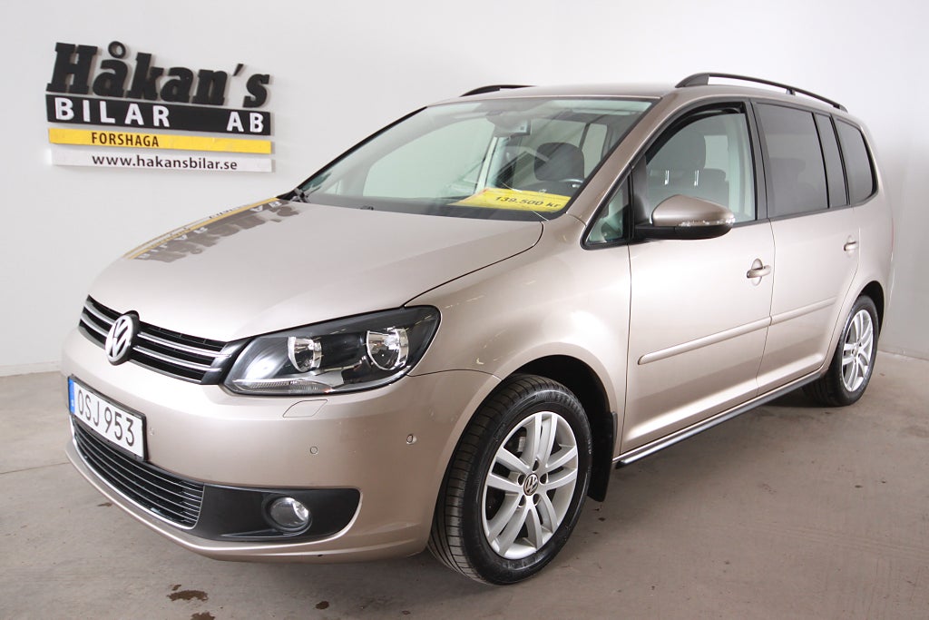 Volkswagen Touran 1.6 TDI DSG |Masters|Kamrem & Vattenpump bytt