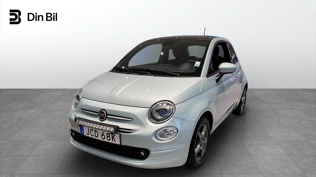 Fiat 500 Hybrid TSI 70hk Ledramp/Bluetooth