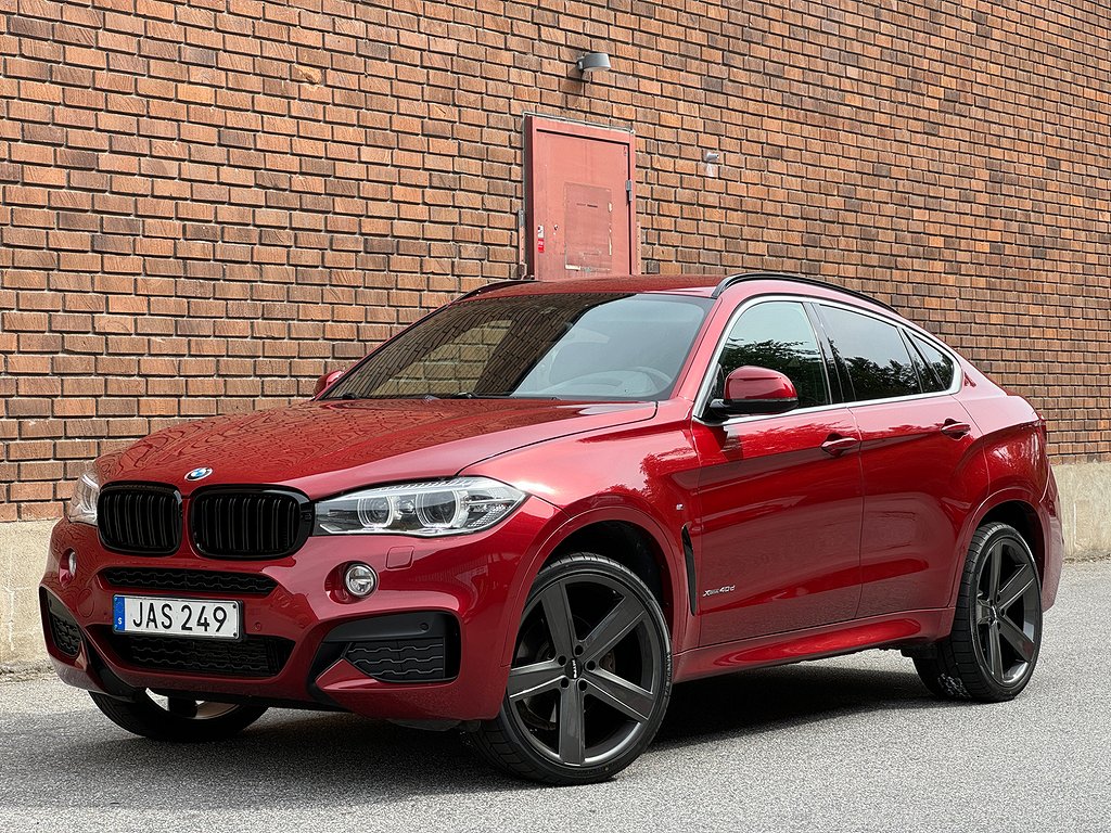 BMW X6 xDrive40d Steptronic M Sport EU6 22" nya hjul