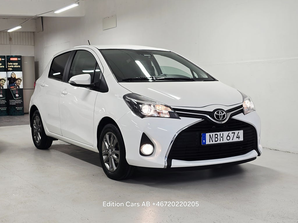 Toyota Yaris 1.33 Dual VVT-i Active/Nyservad/Nybesiktigad