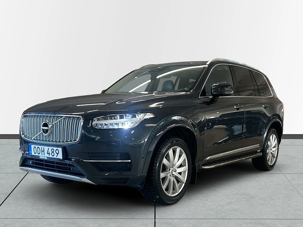 Volvo XC90 7-sits T8 Twin Engine AWD Inscription Orrefors Drag S&V