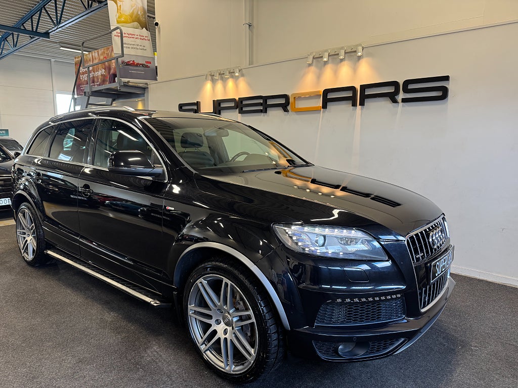 Audi Q7 3.0 TDI V6 Quattro TipTronic S Line Panorama 7-sits 21"