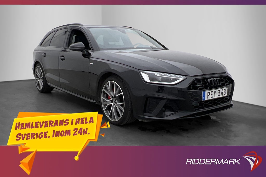 Audi A4 40 TDI Q S-Line Competition Cockpit D-Värm Drag MOMS