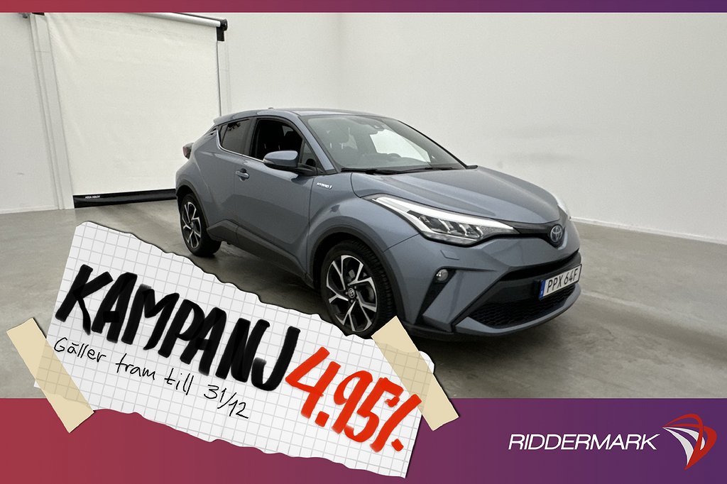 Toyota C-HR Hybrid 122hk X-Edition Kamera Rattvä 4,95% Ränta