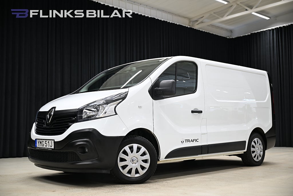 Renault trafic dCi 125HK Drag|Värmare|Inredd|Backkamera|Lågmil|Leasbar