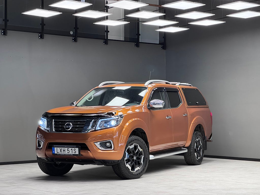 Nissan Navara Dubbelhytt 2.3 dCi 4WD / Kåpa / Drag