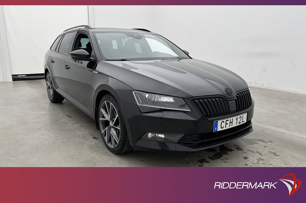 Skoda Superb TSI 4x4 272hk SportLine Canton Cockpit Drag