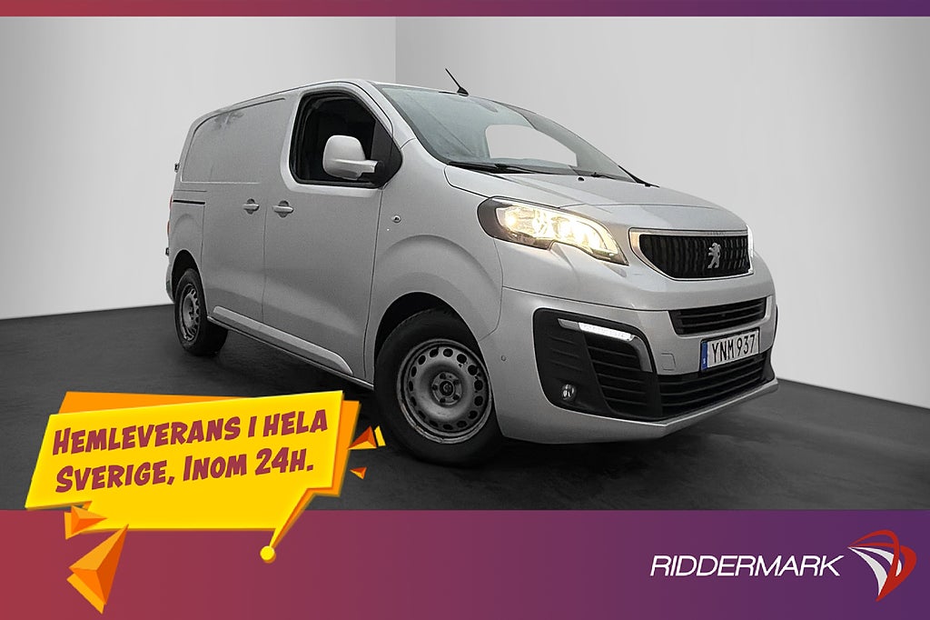 Peugeot Expert 177hk Ny-Kamrem B-Kamera  3-Sits CARPLAY Moms