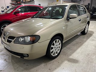 Nissan Almera 5-dörrar 1.8 Euro 4,Nybesiktigad, Nvärmare,