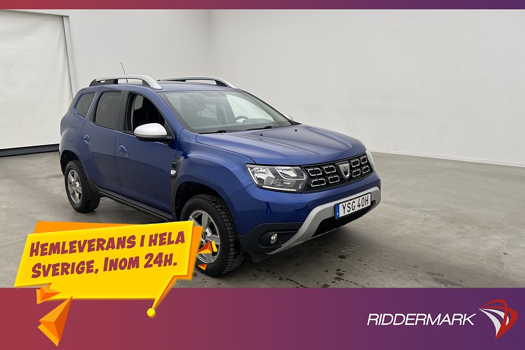 Dacia Duster 1.3 TCe 130hk 4x4 Dragkrok Navi Bluetooth