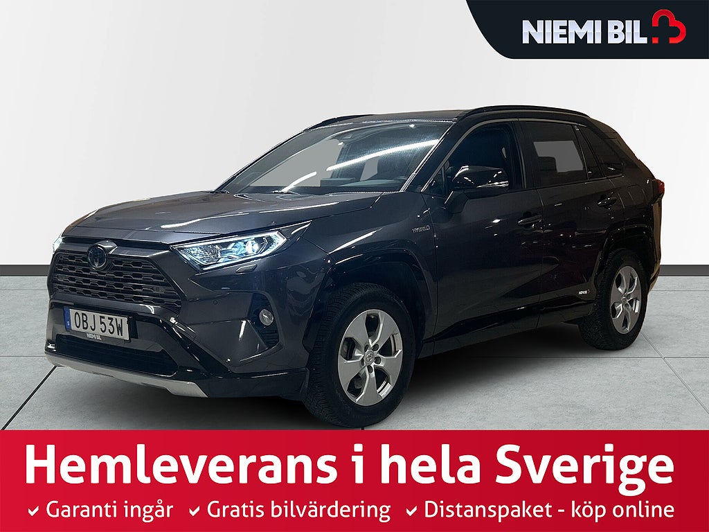 Toyota RAV4 Hybrid Style 218hk Rattvärme Kamera JBL-ljud S&V
