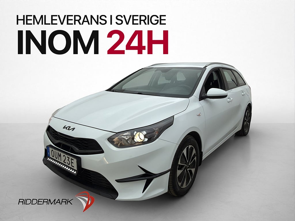 Kia Ceed SW 1.5 T-GDI 140hk Kamera Navi CarPlay Rattvärme