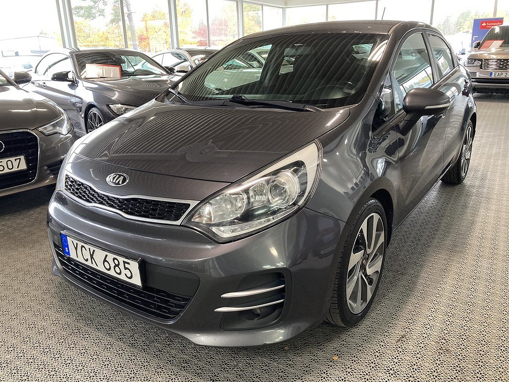 Kia Rio 1.2 CVVT (84hk) Kamera Navi Svsåld