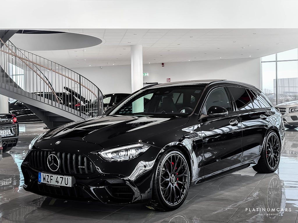 Mercedes-Benz C 63 S E PERFORMANCE T AMG 680hk / Sv.såld / Premium+