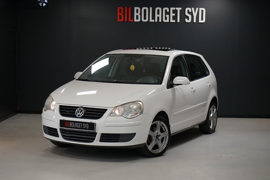 Volkswagen Polo 5-dörrar 1.4 TDI 80HK/Glaslucka/Helskinn/