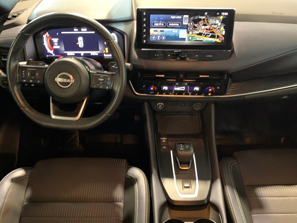 Nissan Qashqai 1.3 TEKNA | 1 ÄGARE | MOMS | 360kamera | NAVI 2022