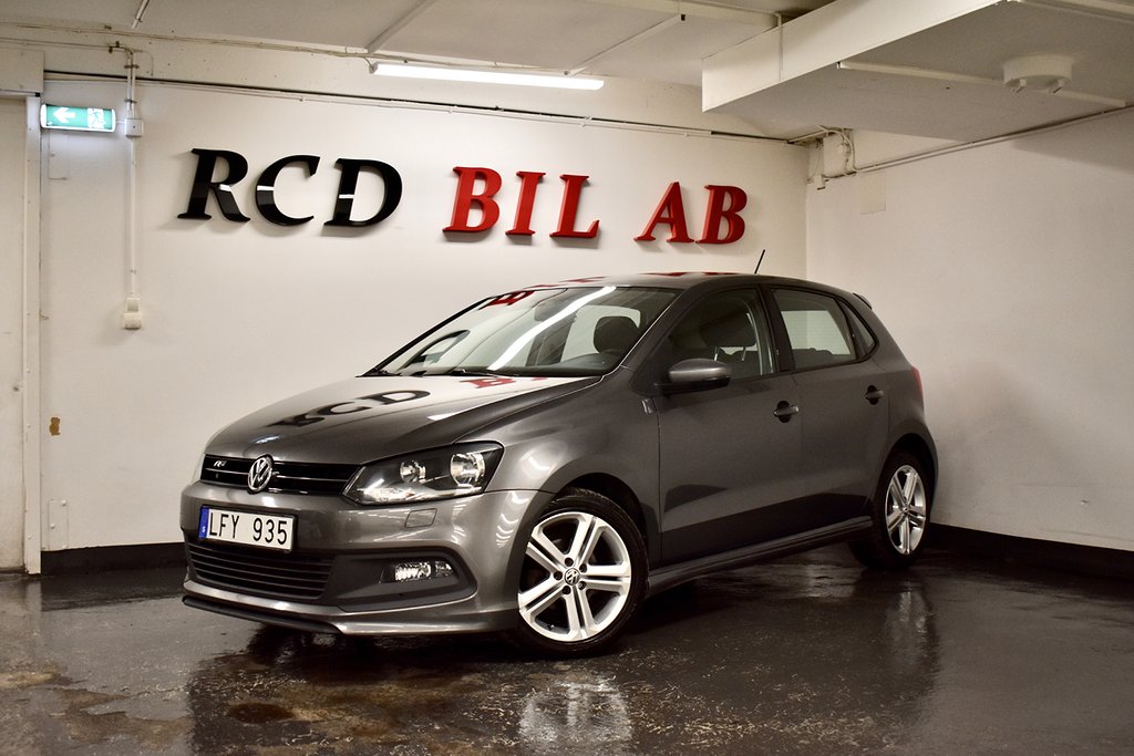 Volkswagen Polo 1.2 TSI R-LINE MOTORVÄRMARE PDC AUX AUTOMAT