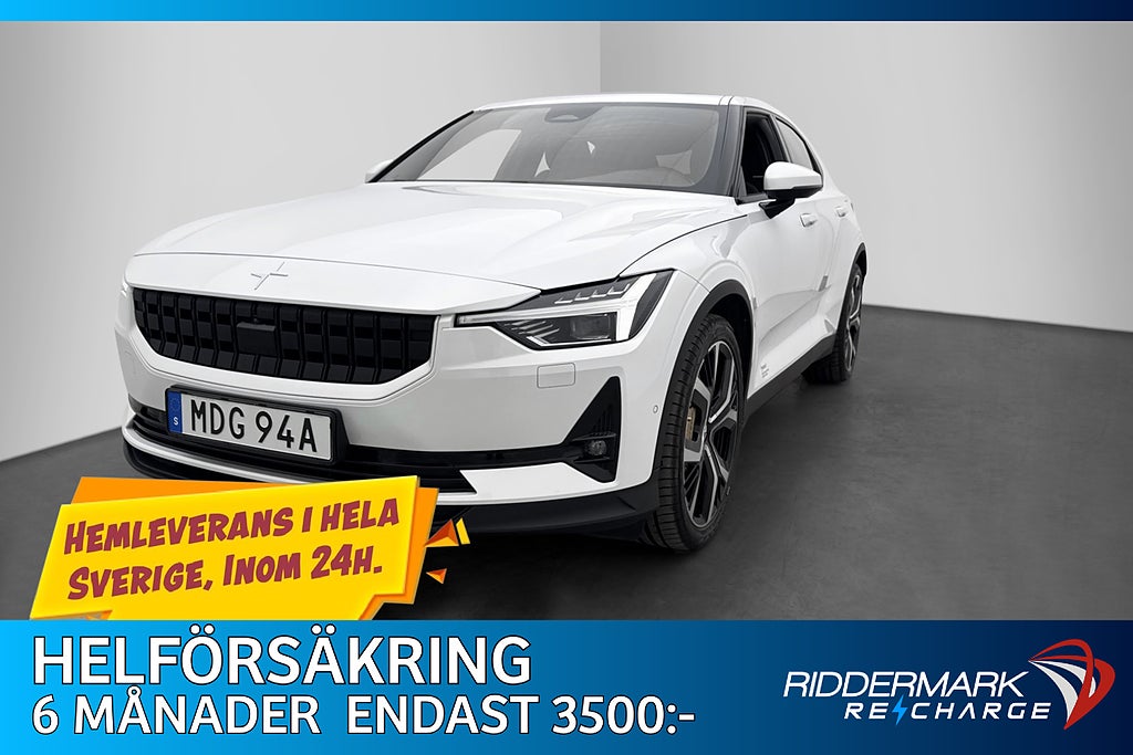 Polestar 2 Long Range Range Dual Performance Pilot Plus H/K