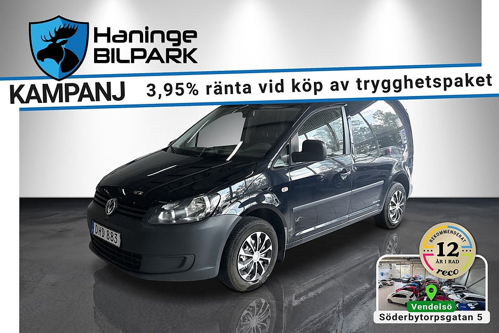 Volkswagen Caddy 1,6 TDI DSG CAMPERVAN/SKÅPBIL / SUPERDEAL 3,95%