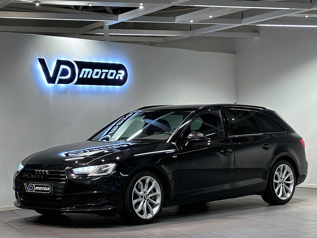 Audi A4 Avant 2.0 TDI Q STR S Line Cockpit Värmare 190hk