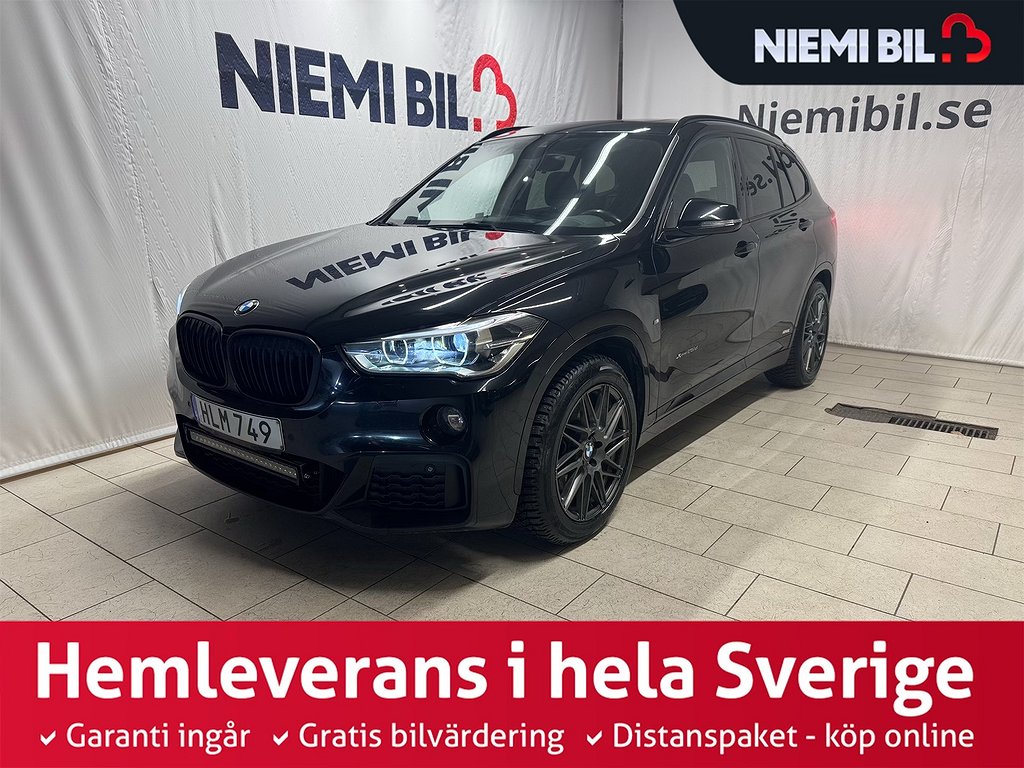 BMW X1 xDrive25d Aut M Sport Drag Kamera D-värm Hud Pano H&K