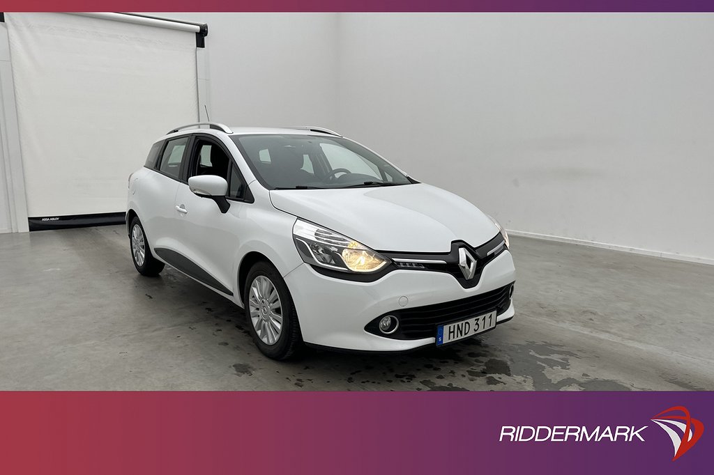 Renault Clio Sport Tourer 90hk Navi Farthållare Bluetooth