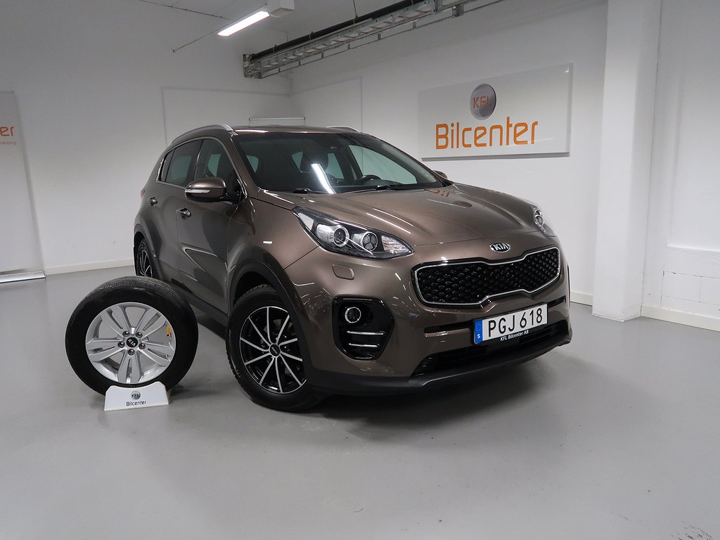 Kia Sportage 1.7 CRDi V-Däck ingår Drag-Navi-Kamera-Carplay-Rattvärme-Farthål