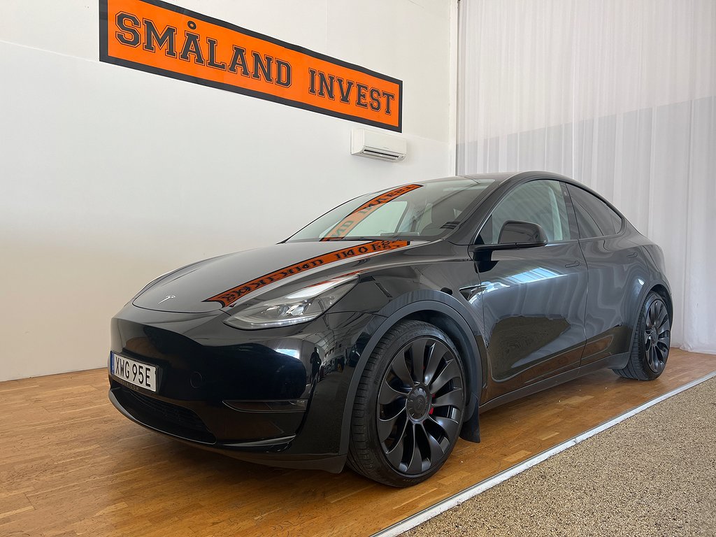 Tesla Model Y Performance /Drag/ 21 tum/ Vhjul /  Leasing/ 