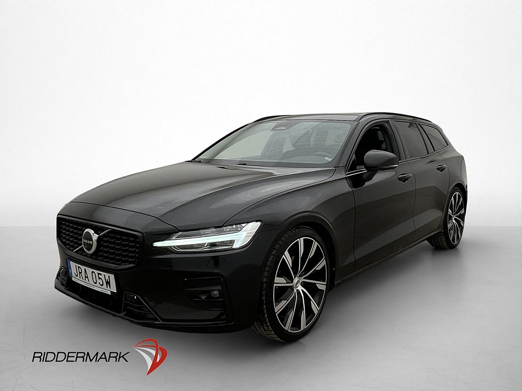 Volvo V60 B4 Plus Dark Pano H/K Skinn Värmare Drag 360° MOMS