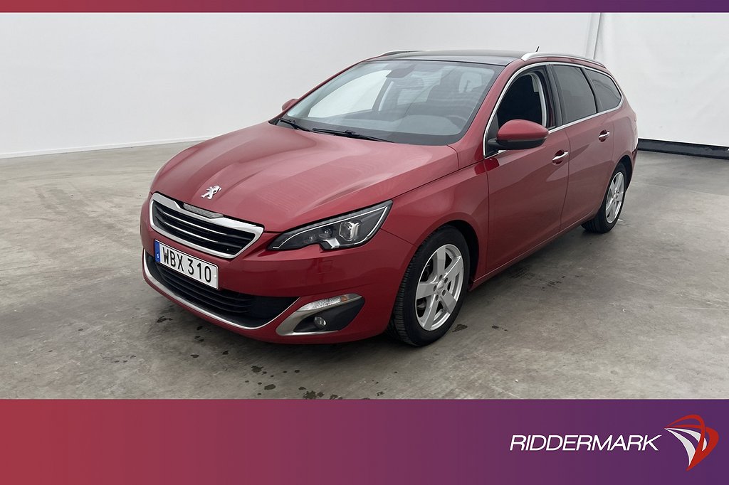 Peugeot 308 SW 1.6 120hk Allure Värmare Pano Sensorer Navi