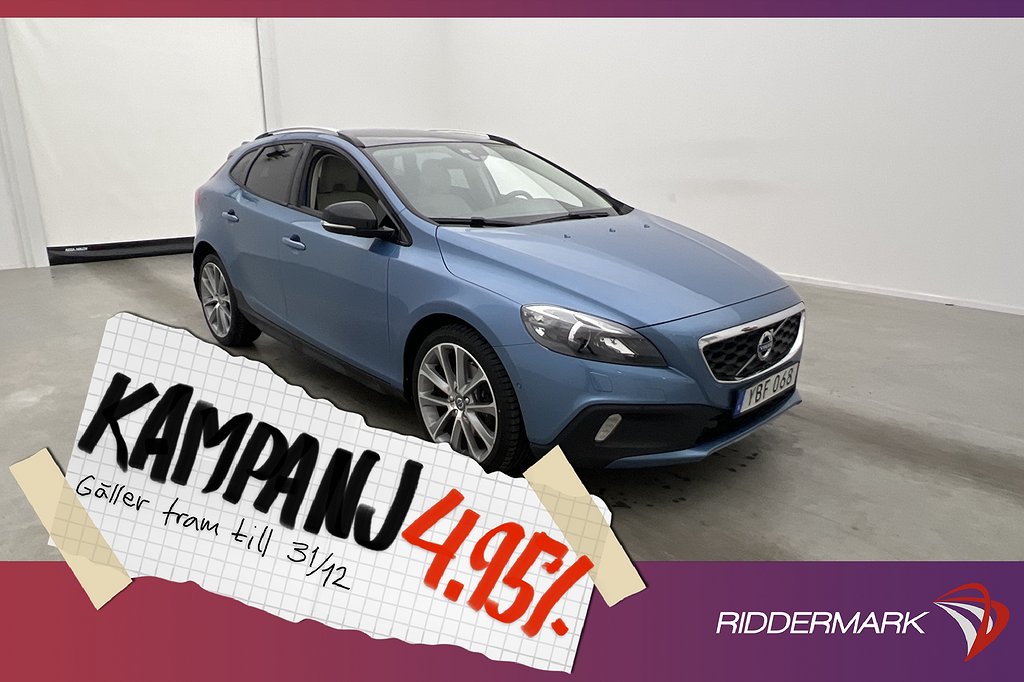 Volvo V40 Cross Country D3 Summum VOC Pano Sk 4,95% Ränta