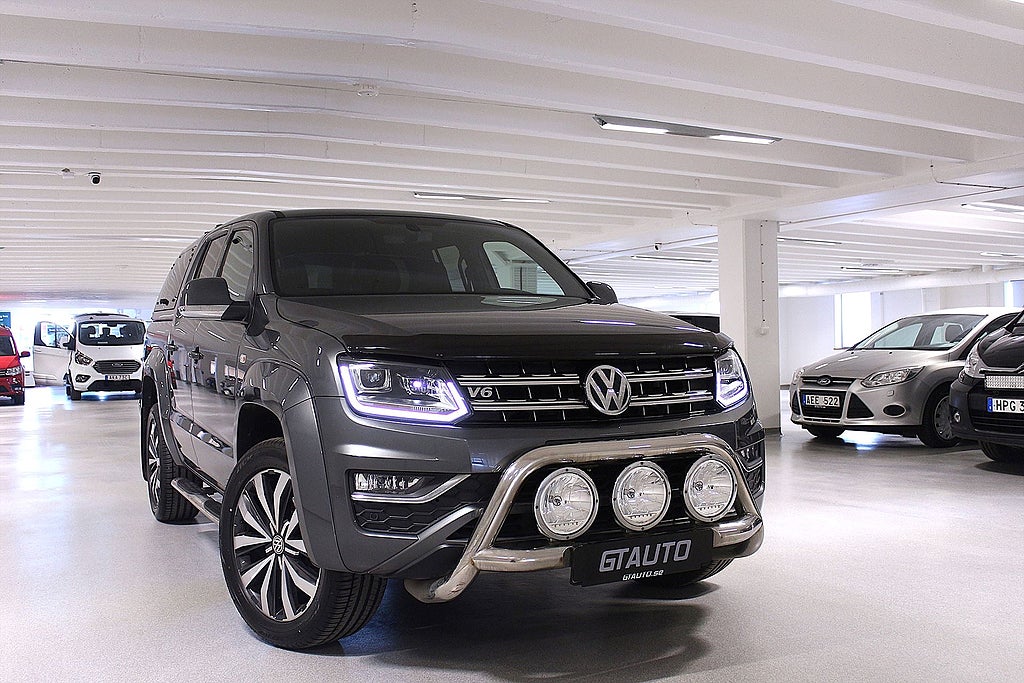 Volkswagen Amarok 4M 258hk Aventura Alpha Kåpa Släde Värmare Drag