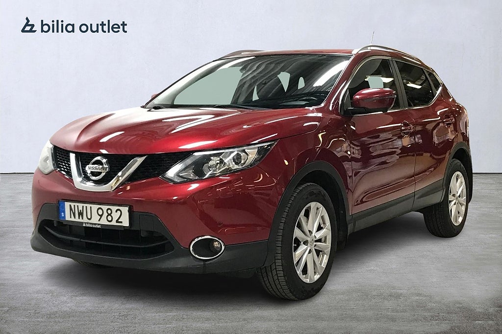 Nissan Qashqai 1.2 DIG-T 115hk Navi Backkamera 360°k