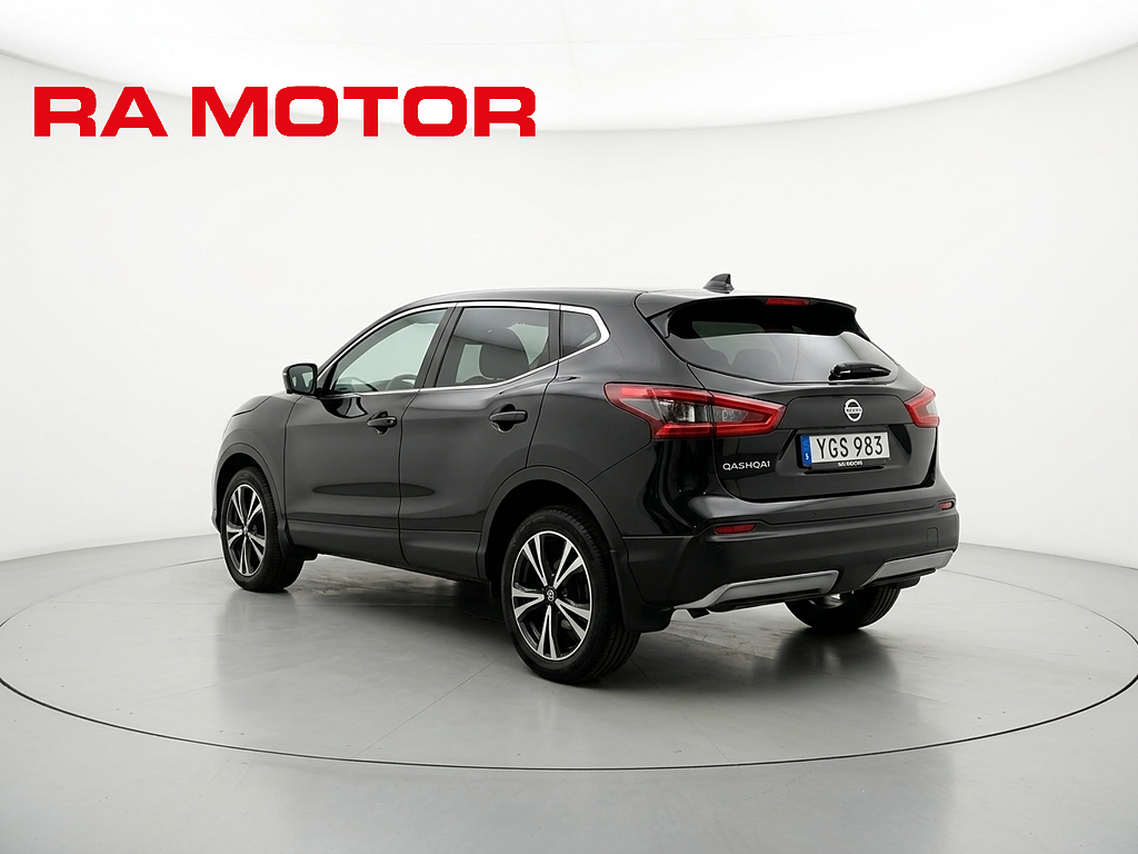 Nissan Qashqai 1.2 115hk Automat N-Connecta | 360° | Navi | Låga mil | 2018
