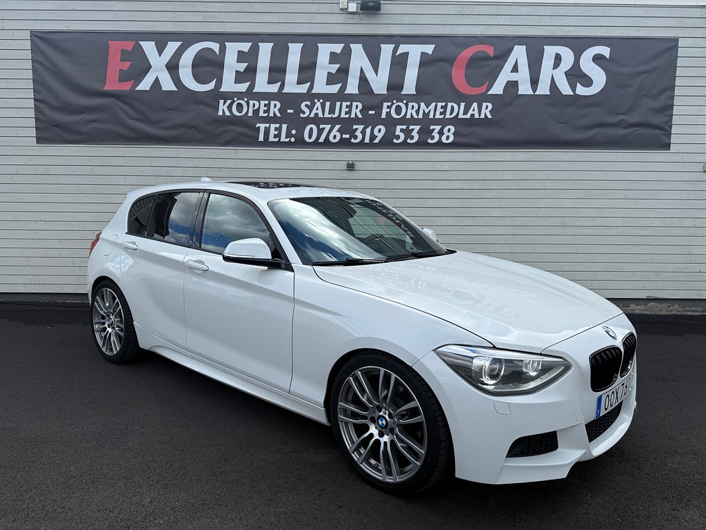BMW 125 5-dörrars Steptronic M Sport/Pano/SV-Såld
