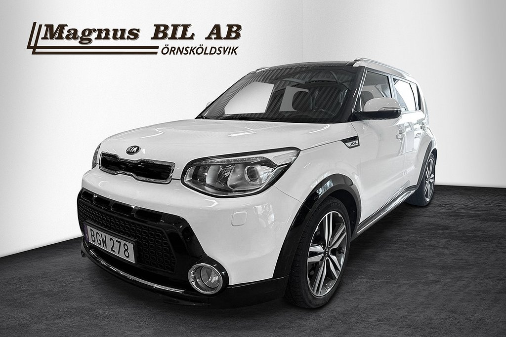 Kia Soul 1.6GDI GLS Automat Taklucka M-värmare Drag 5,99%RÄNTA