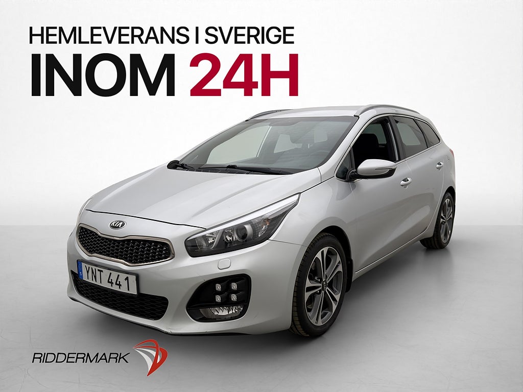 Kia Ceed SW 1.6 CRDi 136hk GT-Line CarPlay Navi Rattvärme