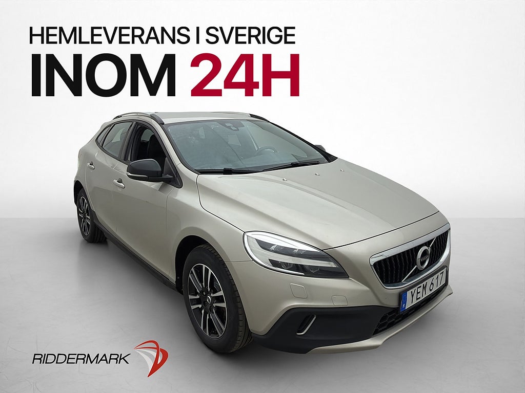 Volvo V40 Cross Country D2 120hk Momentum VoC Värm LED Drag