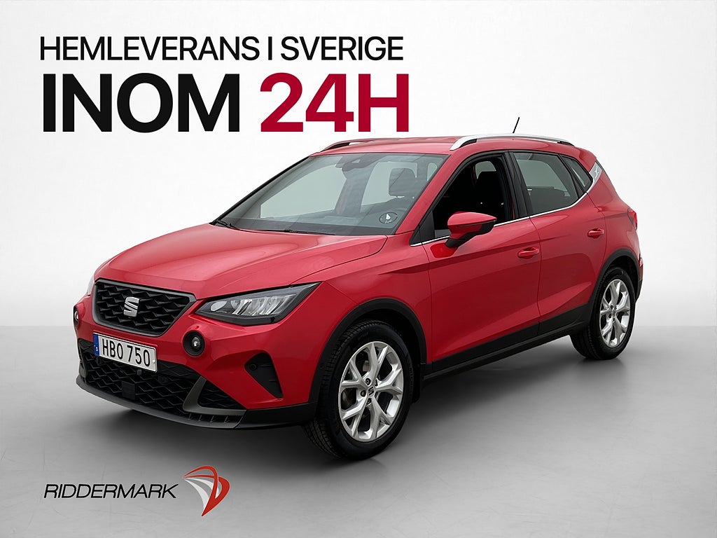 Seat Arona FR 1.0 TSI 110hk AUT B-Kamera Drag Nyservad